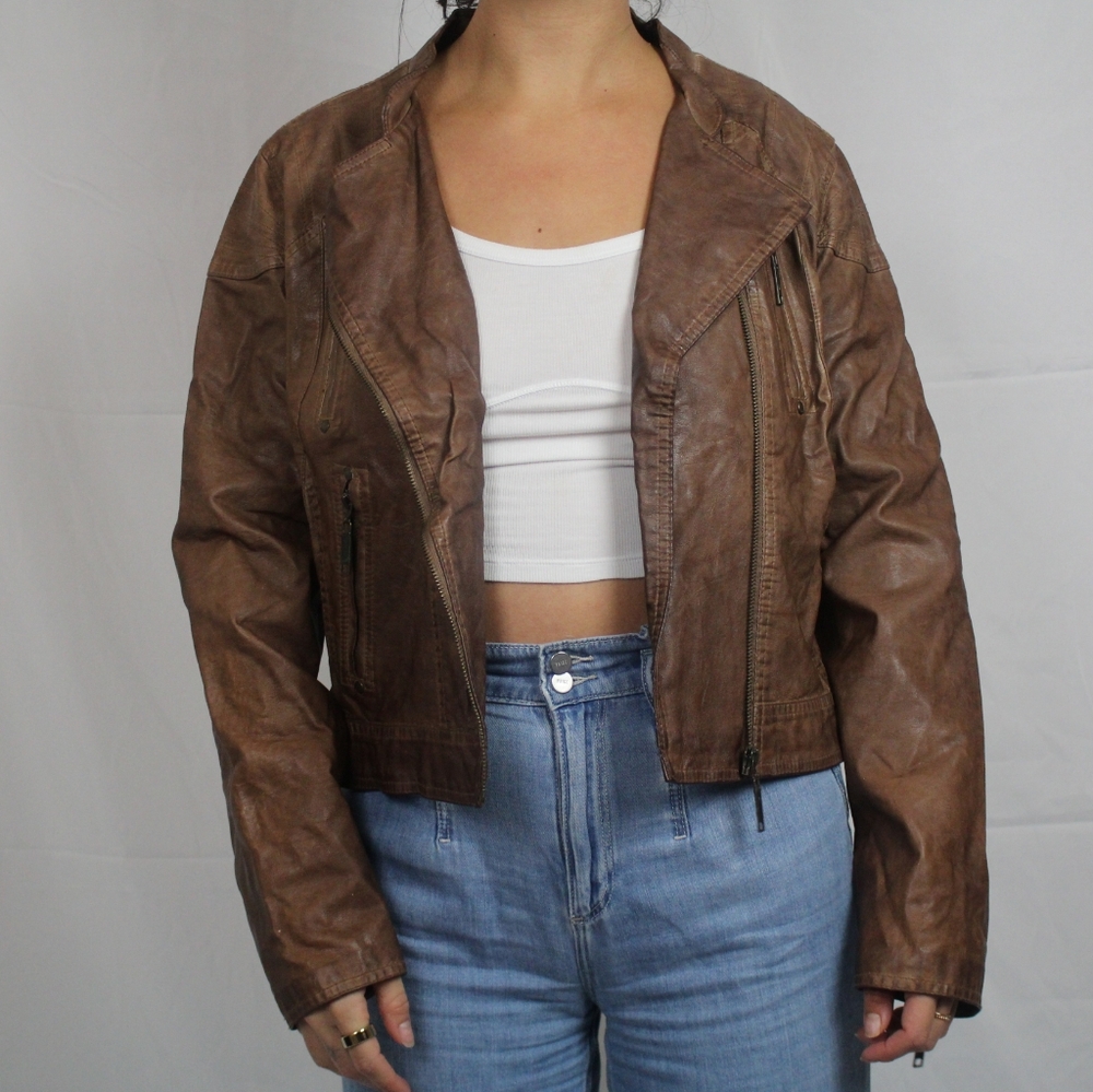 Vegan Leather Jacket